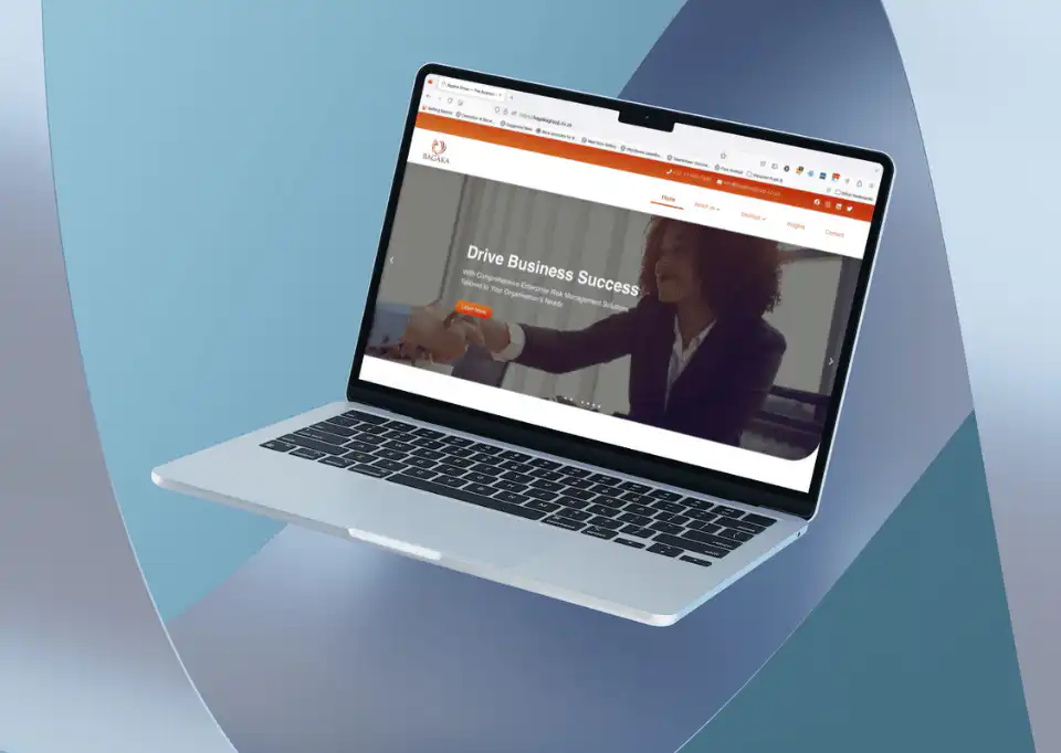 bagaka group website design project page