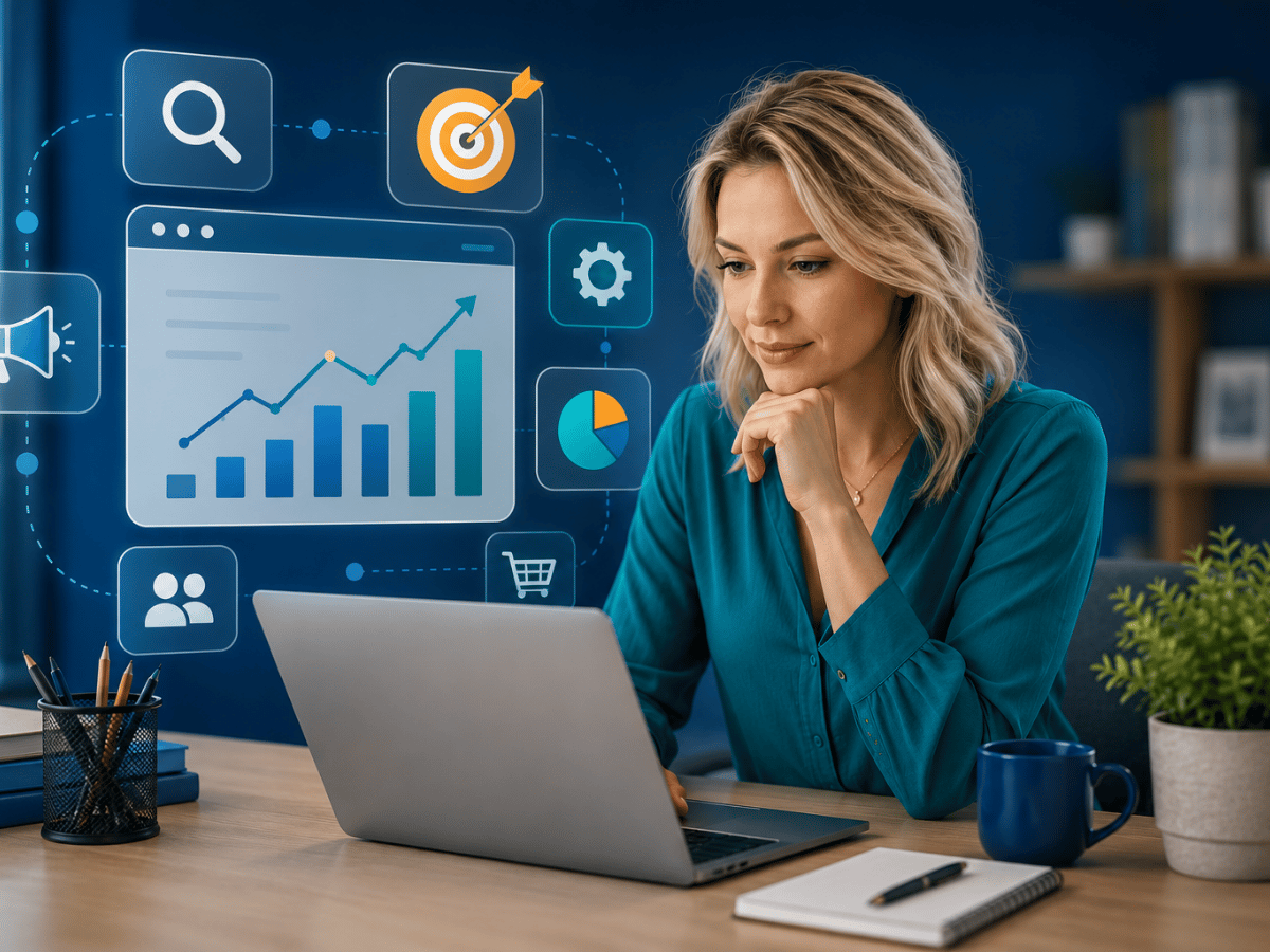 a website alone won’t bring in sales