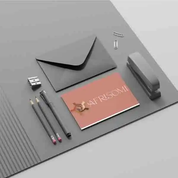 afrisomi education hub logo design