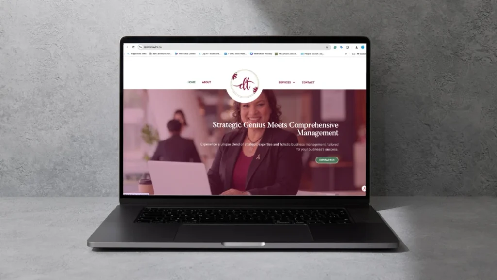 deirdre taylor website design