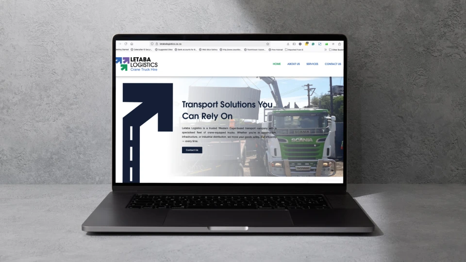 letaba logistics website redesign