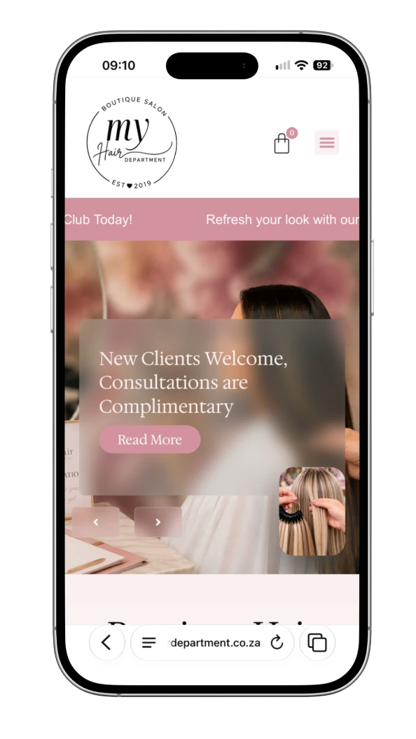 mhd home page mobile