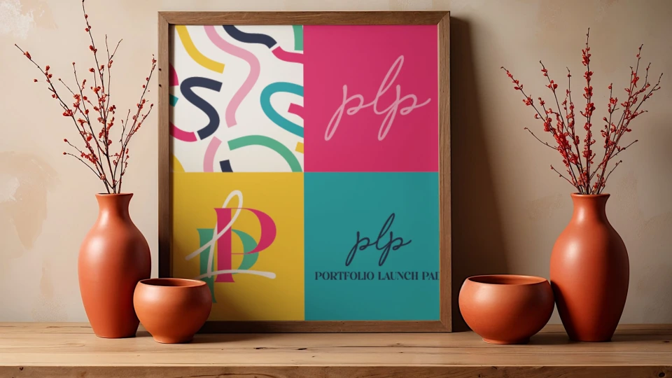 portfolio launchpad logo design